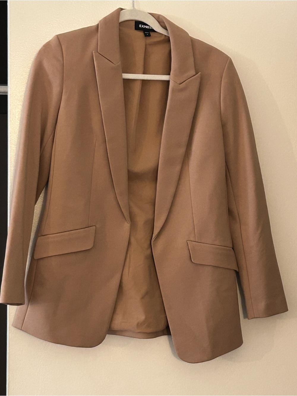 Express Women's Camel Tan Blazer Jacket